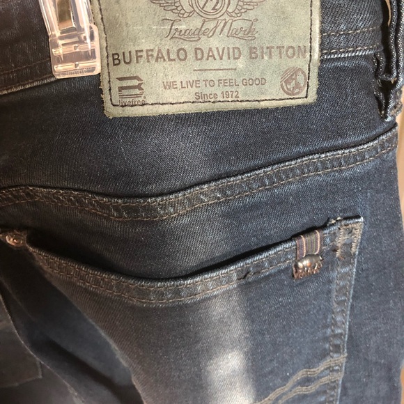 Buffalo David Bitton Men's Max Skinny Denim Jeans Uomo